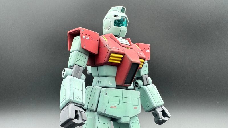 【量産機こそ改造が楽しい】HGUCジム（2001年）を基本工作で徹底ディテールアップ