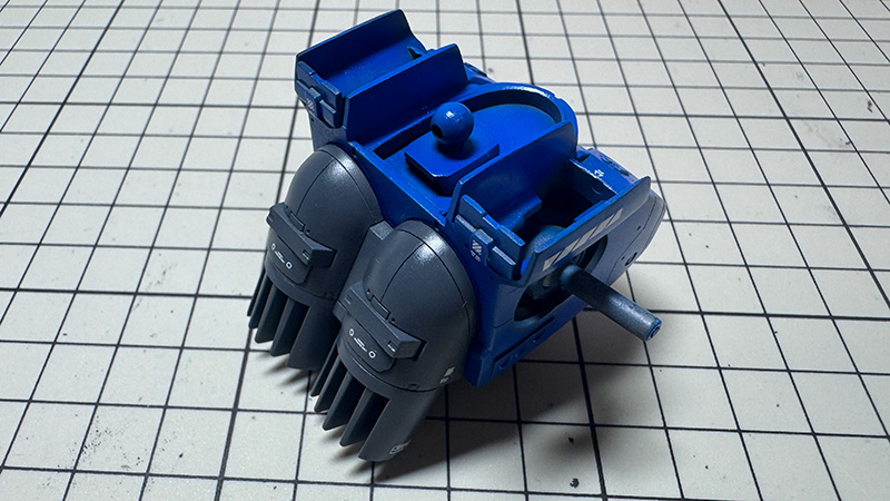 HGガンタンク改造・製作記⑥｜本塗装と部分塗装