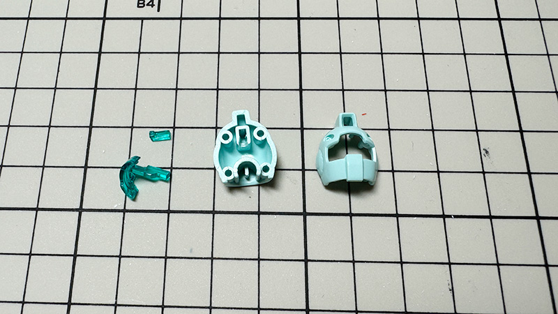 HGUCジム製作｜旧キット箱絵を再現するガンプラ③ 〜サフチェックと必須の後ハメ加工〜