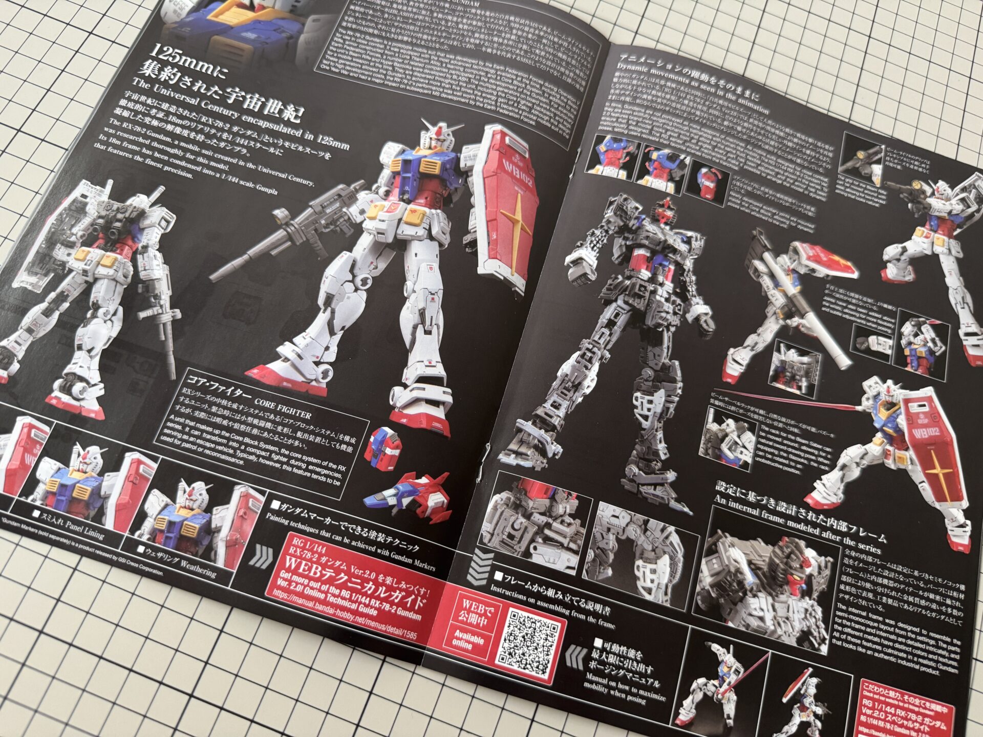 RGガンダムVer.2.0の説明書