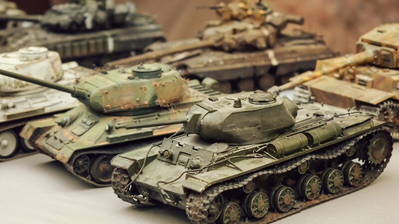 戦車・軍用車両プラモデルの買取相場とおすすめ業者