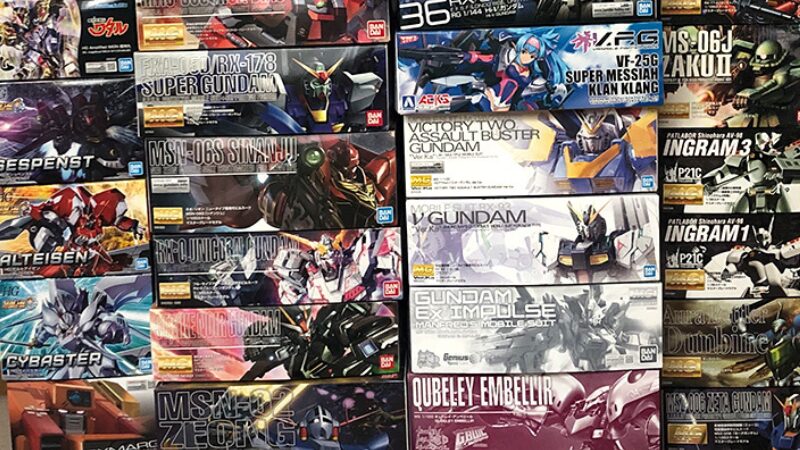 プラモデルの保存方法と査定額を下げない保管術